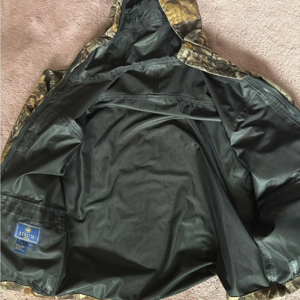 Rare‎ Beretta Realtree Insulated Camouflage Hooded Jacket